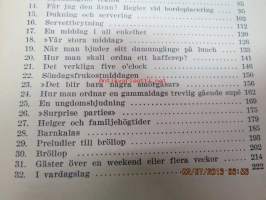 Värdinnans ABC (Husmoderns presentbok)