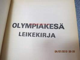 Olympiakesä 1976 Montreal / Savon Sanomat -käyttämätön tulos- ja leikekirja