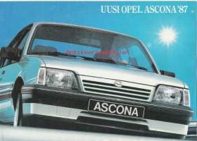 Opel Ascona  1987 myyntiesite