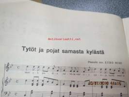 Suosittuja lauluja I pianolle tai harmonikalle