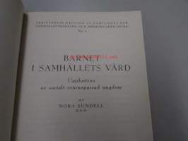 Barnet i samhällets vård. Uppfostran av socialt svåranpassad ungdom