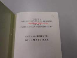 Suomen Paperi-insinöörien Yhdistys kuvamatrikkeli - Finska Pappersingeniörsföreningen bildmatrikel 31. 10. 1961