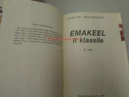 Emakeel II klassile 2. osa (vironkielinen oppikirja)