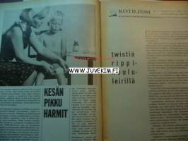 Kotiliesi 1963 nr 15 Elokuu. Ojalan talo Janakkalassa (Anna ja Arvo Ojala)