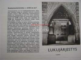 Kustannusosakeyhtiö Otava -lukujärjestys