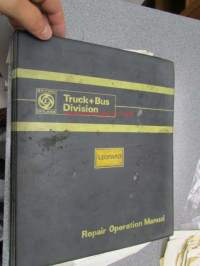 Leyland Leopard Repair Operation Manual -linja-auton korjaamo-ohjekirja englanniksi