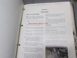 Leyland Leopard Repair Operation Manual -linja-auton korjaamo-ohjekirja englanniksi