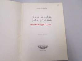 Kasvisruokia joka pöytään