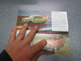 Chrysler Simca Rallye 2, 1000, 1100, 1301,1501 -myyntiesite