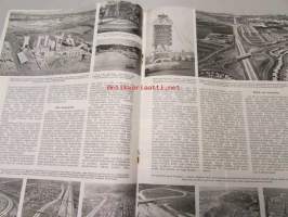 Moottori 1959 nr 3, auto mullistaa Amerikkaa, neljä päivää Leningradissa, lähikuva automyyjästä, aja oikein Helsingissä