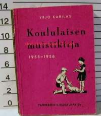 Koululaisen muistikirja 1955-1956