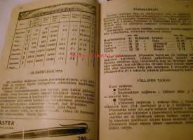 Koululaisen muistikirja 1955-1956