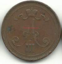 10 penniä  1891