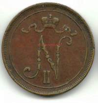 10 penniä  1914