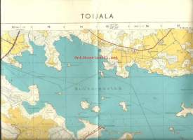Toijala - 2114 11  Peruskartta 1 : 20 000  kartta