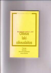 Oikeus, laki, oikeuslaitos - Tietoja Saksan demokraattisesta tasavallasta