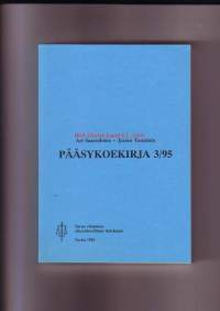 Pääsykoekirja 3/95 Turun yliopiston oikeustieteellinen tiedekunta