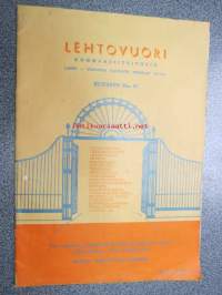 Lehtovuori Ky Lahti - Kuvasto nr 47, pihaportteja, pylväitä, salkoja, keinuja, karuselleja ym