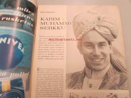 Eeva 1965 nr 6, (kansikuva Max Jakobsonin perhe - Marilyn, Ralph, Linda ja David), Helvi Hämäläinen, muutto yli Atlantin - Max Jakobson, Kauko Helovirta, Turun