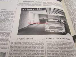 Eeva 1965 nr 6, (kansikuva Max Jakobsonin perhe - Marilyn, Ralph, Linda ja David), Helvi Hämäläinen, muutto yli Atlantin - Max Jakobson, Kauko Helovirta, Turun
