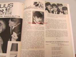 Eeva 1965 nr 6, (kansikuva Max Jakobsonin perhe - Marilyn, Ralph, Linda ja David), Helvi Hämäläinen, muutto yli Atlantin - Max Jakobson, Kauko Helovirta, Turun