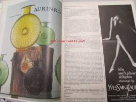 Eeva 1965 nr 9, (kansikuva Hilkka Korhonen), Anita Välkki, elämäni Picasson kanssa osa 3, Nina Terno, näin asuu arkkitehtiperhe - Toivo ja Hilkka Korhonen