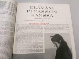 Eeva 1965 nr 9, (kansikuva Hilkka Korhonen), Anita Välkki, elämäni Picasson kanssa osa 3, Nina Terno, näin asuu arkkitehtiperhe - Toivo ja Hilkka Korhonen
