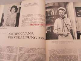 Eeva 1965 nr 9, (kansikuva Hilkka Korhonen), Anita Välkki, elämäni Picasson kanssa osa 3, Nina Terno, näin asuu arkkitehtiperhe - Toivo ja Hilkka Korhonen