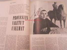 Eeva 1965 nr 9, (kansikuva Hilkka Korhonen), Anita Välkki, elämäni Picasson kanssa osa 3, Nina Terno, näin asuu arkkitehtiperhe - Toivo ja Hilkka Korhonen