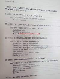 100 vuotta rautatievirkamiesten järjestötoimintaa 1873-1973