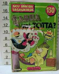 Aku Ankan taskukirja 130 Tarua vai totta