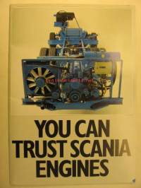 Scania engines bus programme (bussit) -myyntiesite / sales program