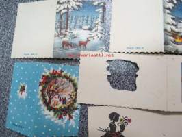 Paletti, Artko -joululahjapakkauksiin kiinnitettäviä pikkukortteja 10 kpl, käyttämättömiä