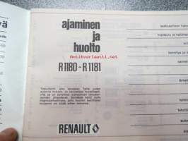 Renault 6 -käyttöohjekirja