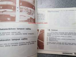 Renault 6 -käyttöohjekirja