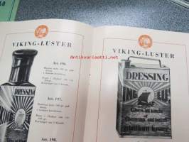 Viking kenkien- ja nahanhoitotuotteet luettelo nr 36