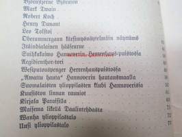 Turun Lehden kalenteri w. 1910 -lehden tilaajille ennen joulua jaettu kirja