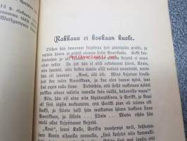 Turun Lehden kalenteri w. 1910 -lehden tilaajille ennen joulua jaettu kirja