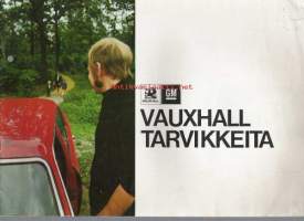 GM - Vauxhall Tarvike esite