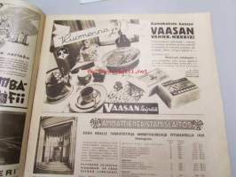 Suomen Kuvalehti 1939 nr 25, kulttuuriadressi tuntemattoman Suomen puolesta, onko Helsinki muuttunut, Sillanpää: kaksi kuvaa äsken kuolleen vaimoni musitoksi,