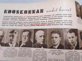 Suomen Kuvalehti 1939 nr 29, (kansikuva: Harmajan edustalla Kansainvälisten 6 m luokan purjeveneiden Kultapokaalikilpailu), suomalaisella laivalla yli Atlantin,