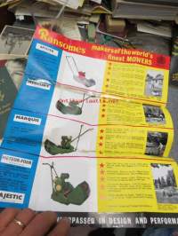 Ransomes Motor Mowers 1960 -myyntiesite