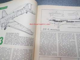 Taitaja 1963 nr 1, ilmojen aristokraatteja DC-3, Black &amp; Decker sähkötyökalut, lennokkimoottorit lentämään