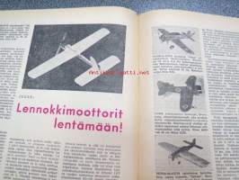 Taitaja 1963 nr 1, ilmojen aristokraatteja DC-3, Black &amp; Decker sähkötyökalut, lennokkimoottorit lentämään