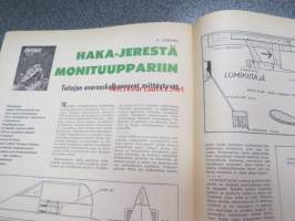 Taitaja 1963 nr 1, ilmojen aristokraatteja DC-3, Black &amp; Decker sähkötyökalut, lennokkimoottorit lentämään