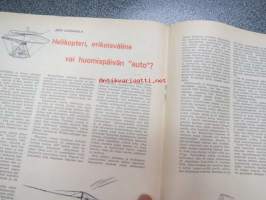 Taitaja 1963 nr 5, ilmojen aristokraatteja De Havilland DH. 98 Mosquito, Taitaja testaa Emco Unimat, puusorvi. Pikkulasten keinutuoli teko-ohje.