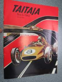 Taitaja 1962 nr 5, ilmojen aristokraatteja Bleriot XI, yksinkertaisin höyryturbiini