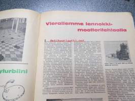 Taitaja 1962 nr 5, ilmojen aristokraatteja Bleriot XI, yksinkertaisin höyryturbiini