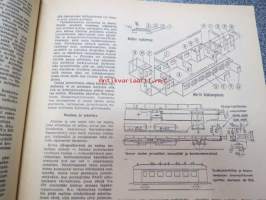 Taitaja 1965 nr 1  Siimaohjaus, oikea antenni DX-kuunteluun, Bristol Blenheim  Liidokki Ogar. tavaraveturi 1846. Työntökärryt teko-ohje. Polkupyörän peräkärry