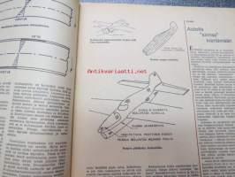 Taitaja 1964 nr 2   P 51 Mustang  Pienoispurjevene Vlatava , sinkkausliitos, höyläpenkki , pyörivä varastohylly